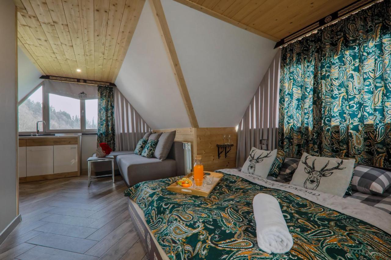 Goralska Villa Apartamenty Z Jacuzzi & Home Spa & Zakopane ポロニン エクステリア 写真